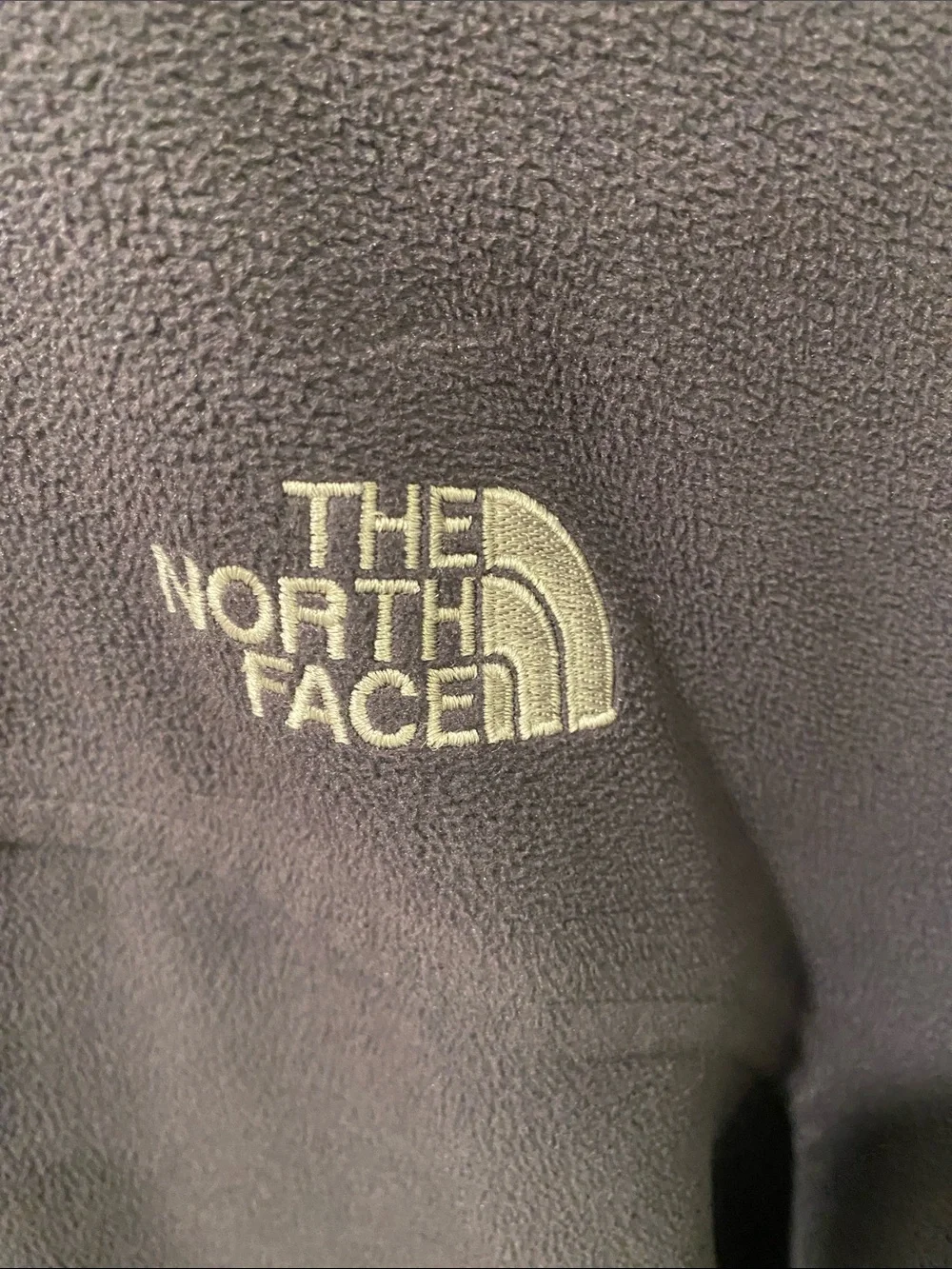 The North Face Men's Dark Windwall Gray Fleece Full-Zip Jacket Men’s M